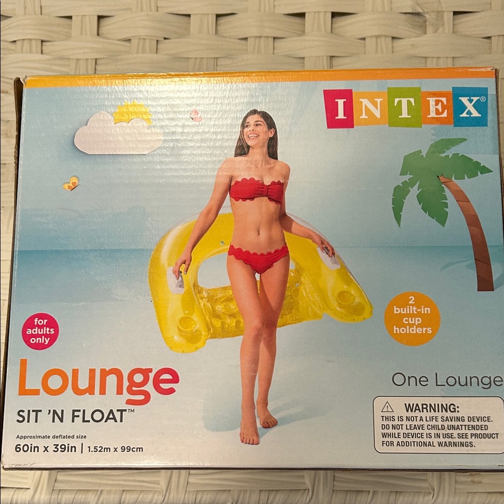 NIB Cup holder pool float